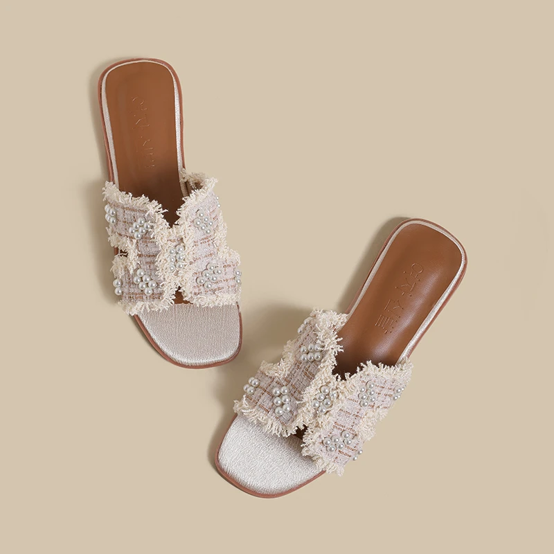 港风（081-090）新款女鞋时尚潮流百搭低跟舒适款