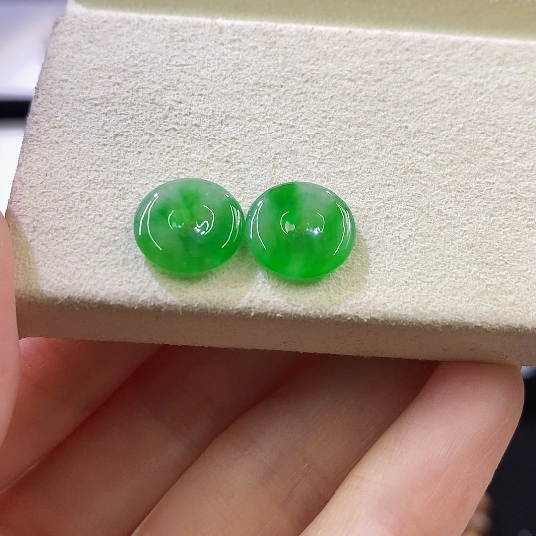 未镶嵌挂件翡翠扣子