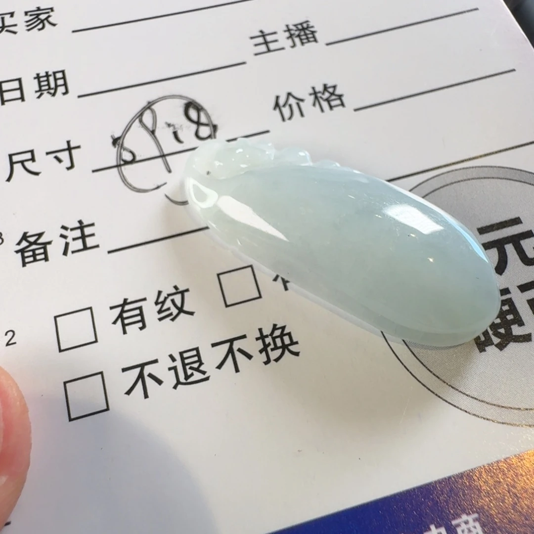 翡翠未镶嵌颈饰颈饰