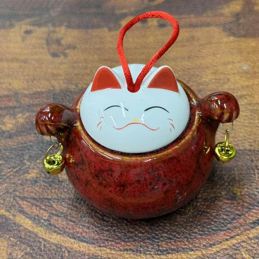 招财猫茶叶罐@691