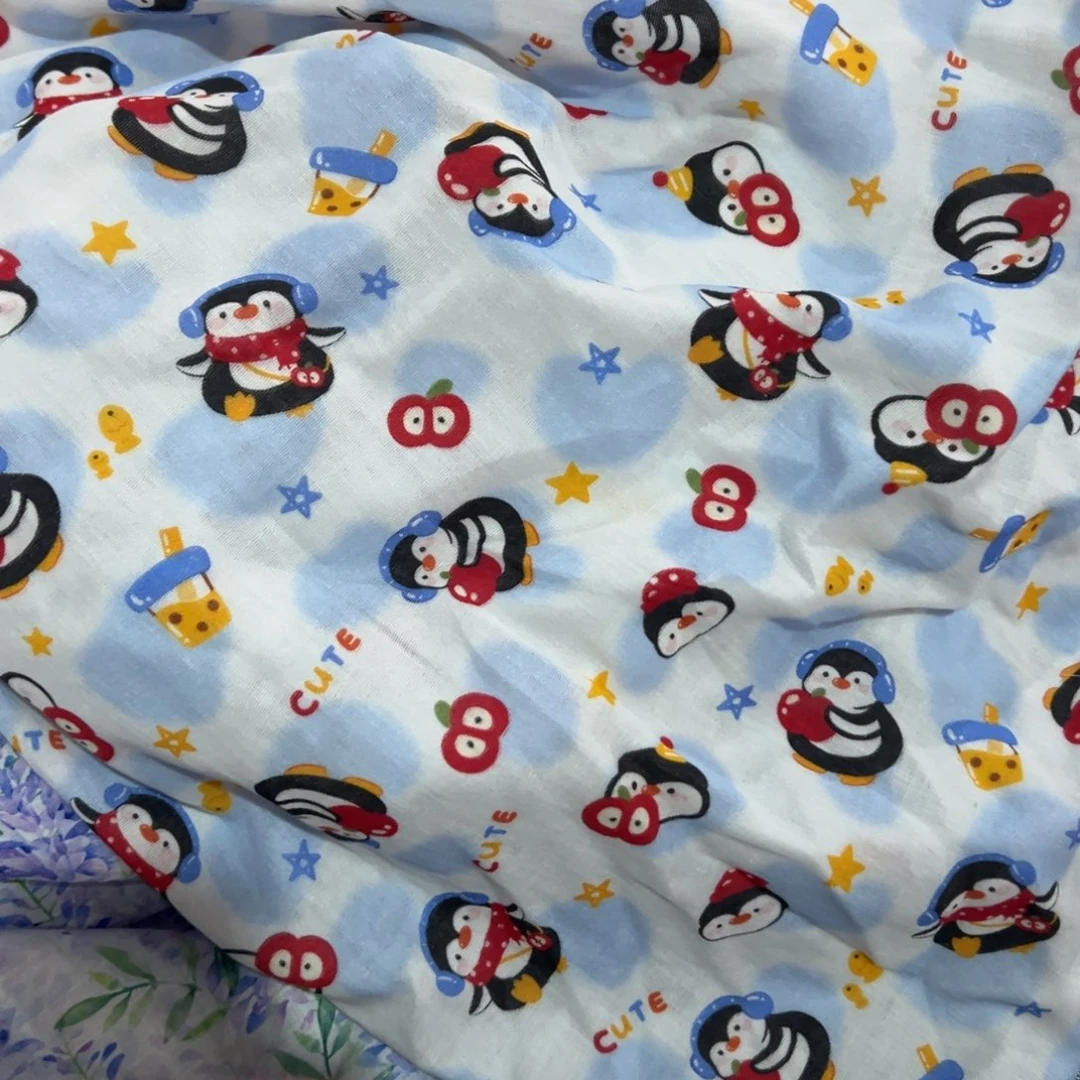 棉一米价纯棉超超柔双层纱1.4米宽果子E