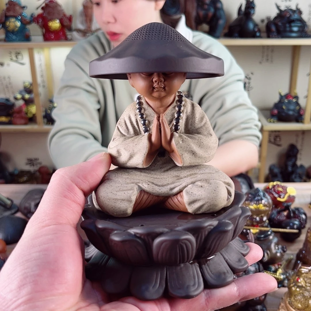 紫砂茶宠紫陶树脂茶宠摆件