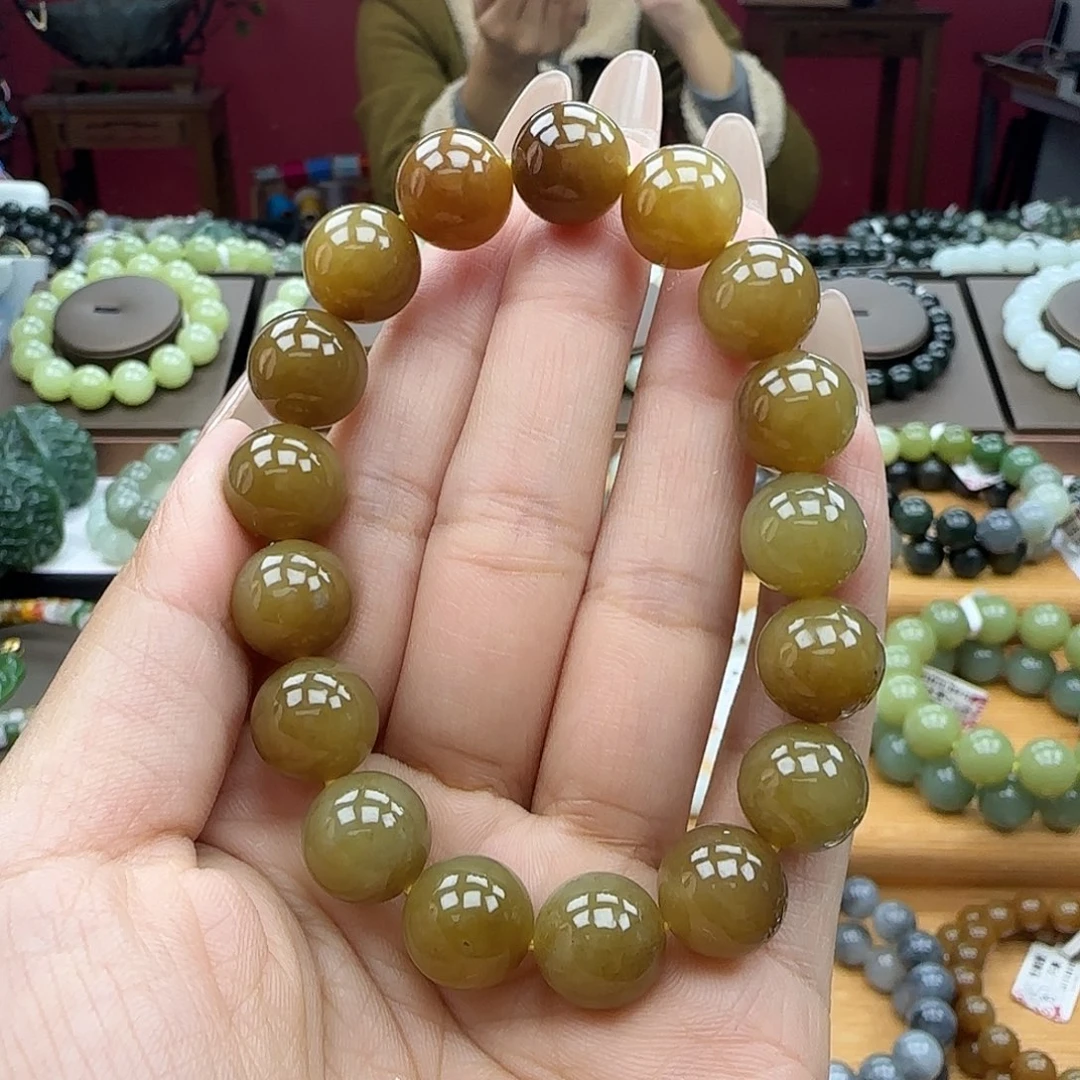 和田玉未镶嵌手串