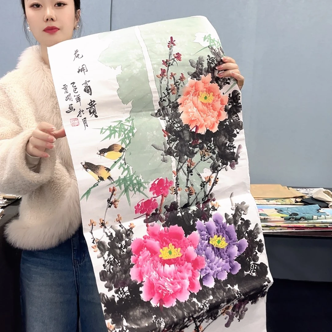 国画国画老师作品