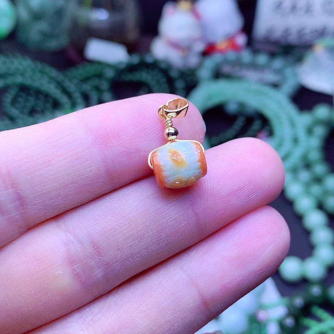 【闪购商品】翡翠毛衣链未镶嵌