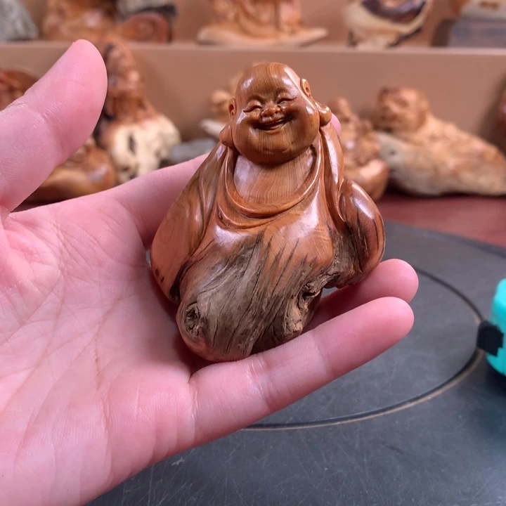 柏木（崖柏）根雕手把