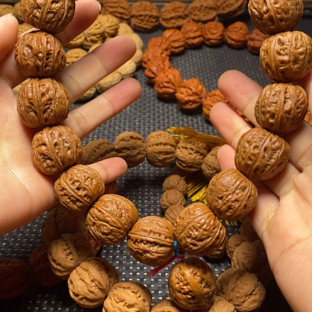 手串文玩核桃三棱手持