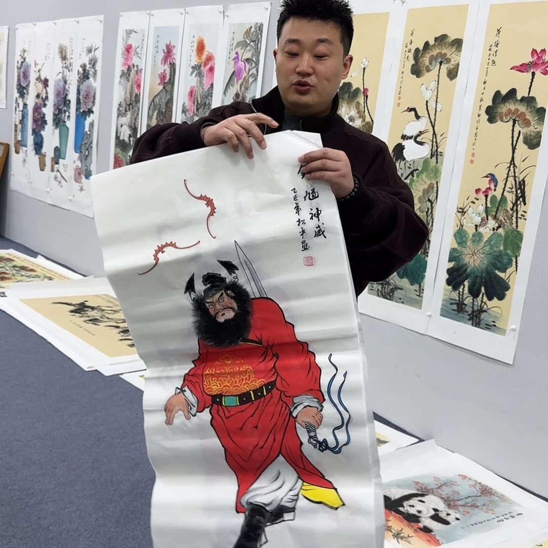 国画纯手绘字画作品