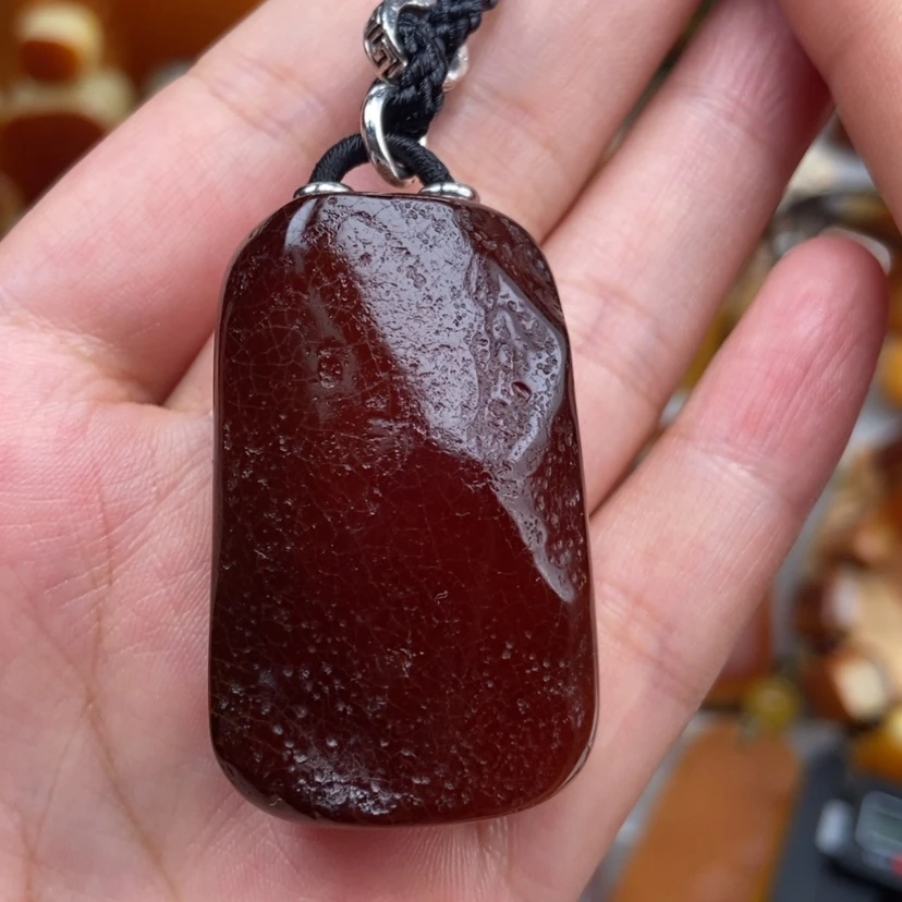 【闪购商品】未镶嵌吊坠(赠链)琥珀