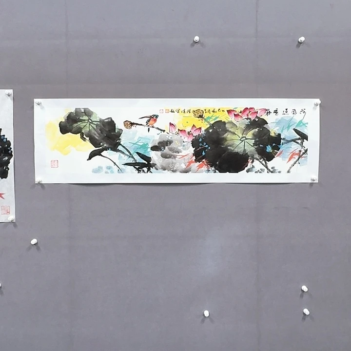 国画亲笔手绘放心去藏