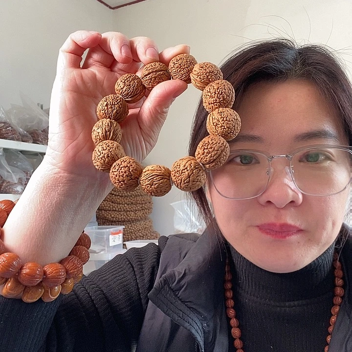 【闪购商品】桃核吊坠龙鳞凤尾桃核