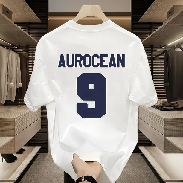 网红潮牌男士纯棉短袖t恤男圆领上衣印花美式高街潮流休闲ins夏季