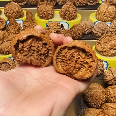 吊坠文玩核桃聚宝盆45