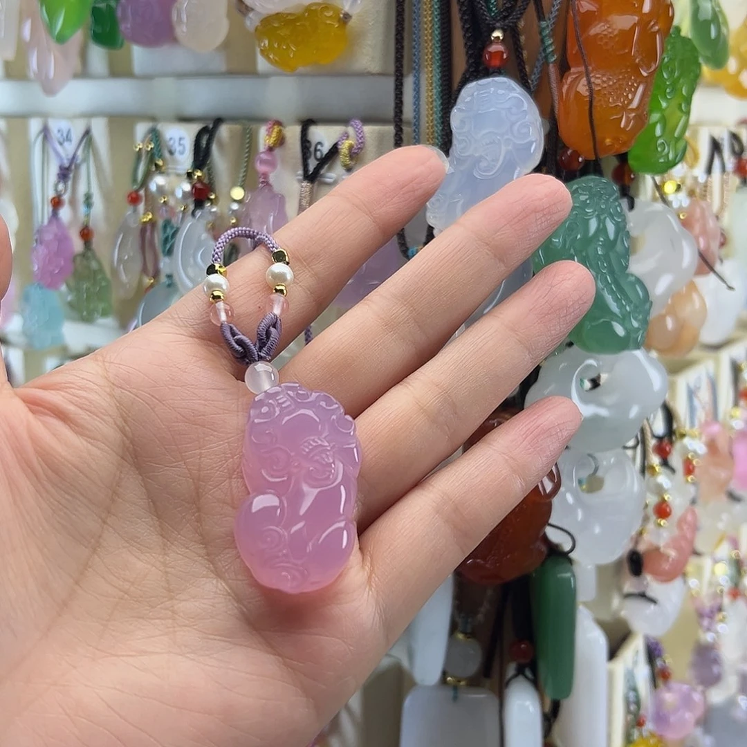 梦****玛瑙/玉髓未镶嵌颈饰