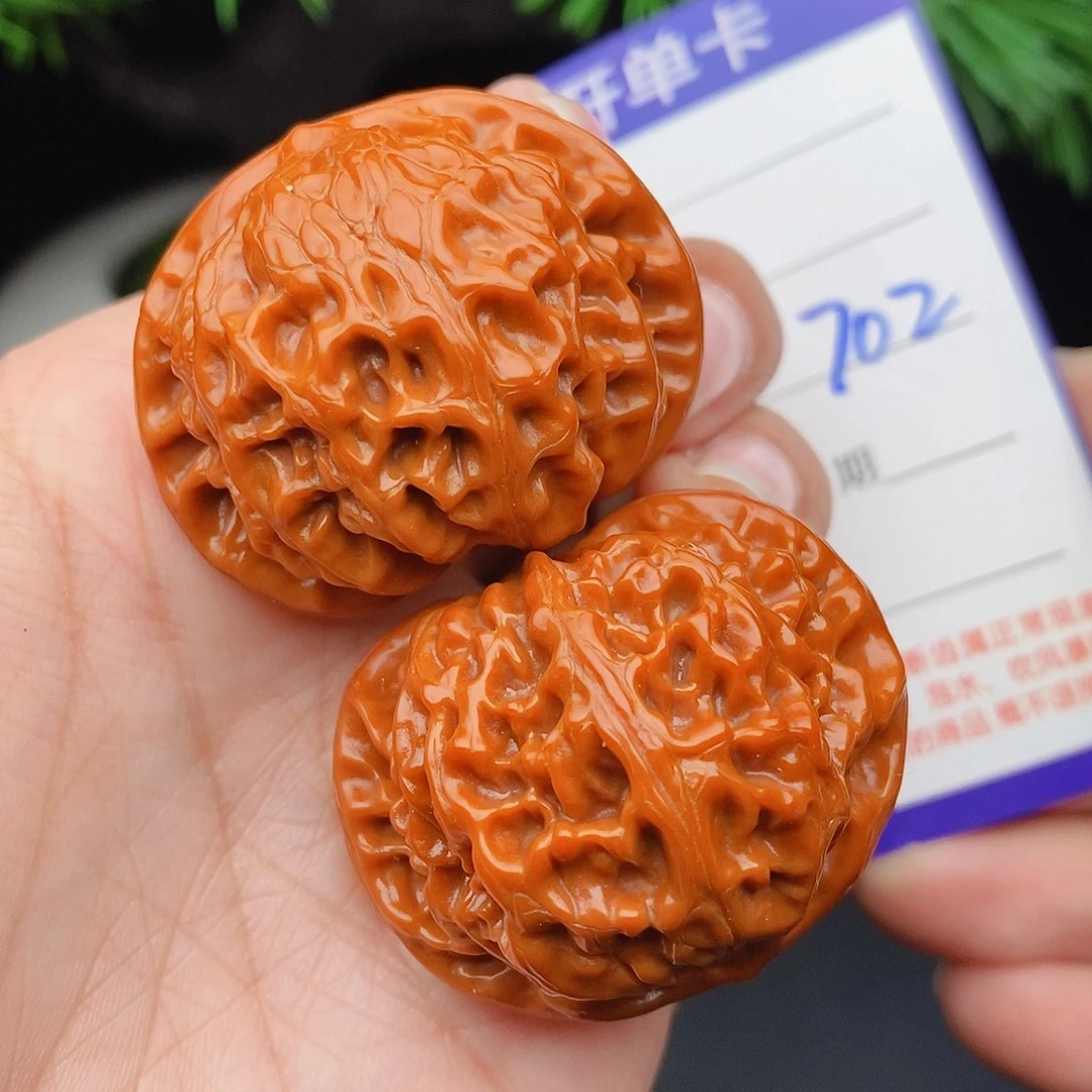 文玩核桃把件40宫灯702