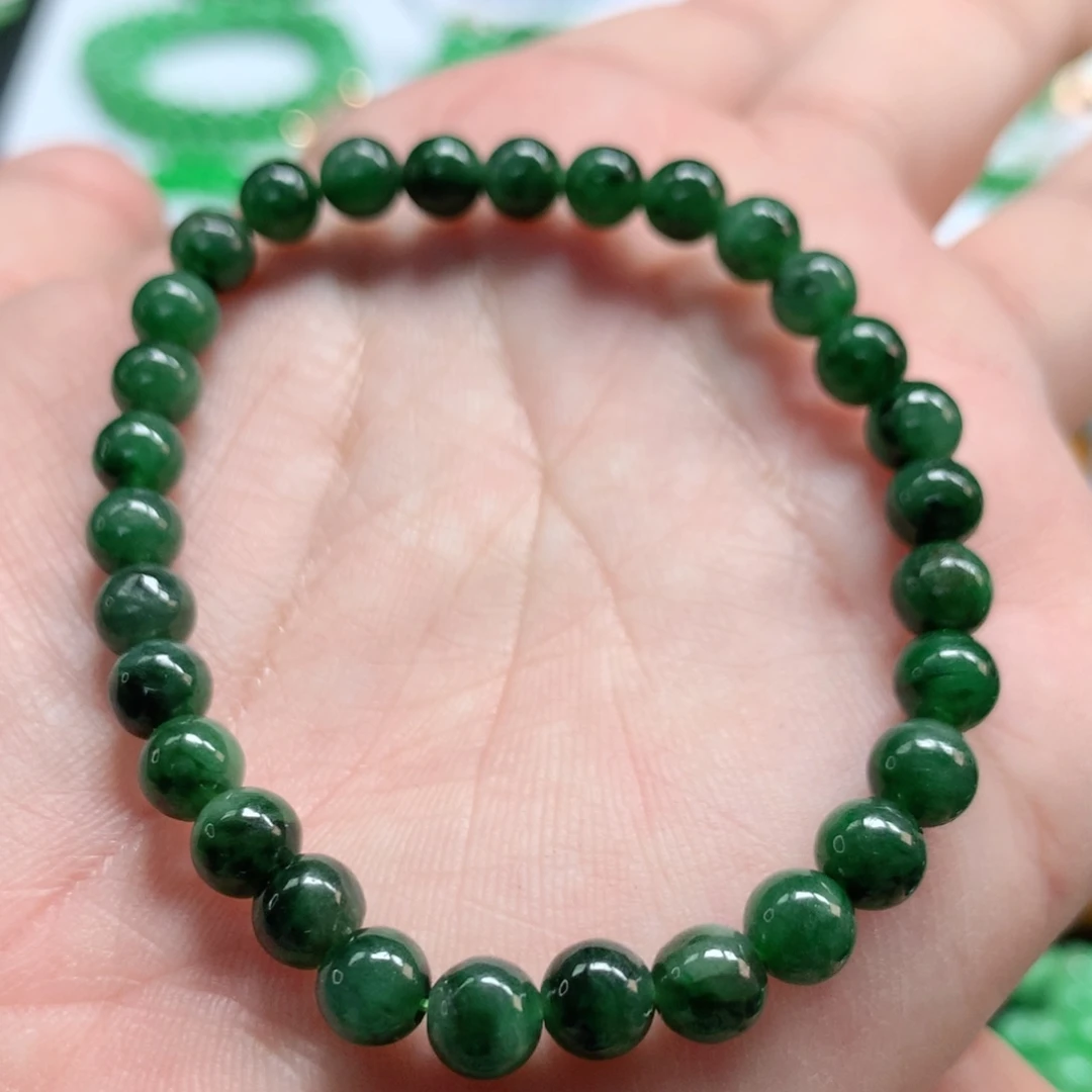 翡翠未镶嵌手链翡翠