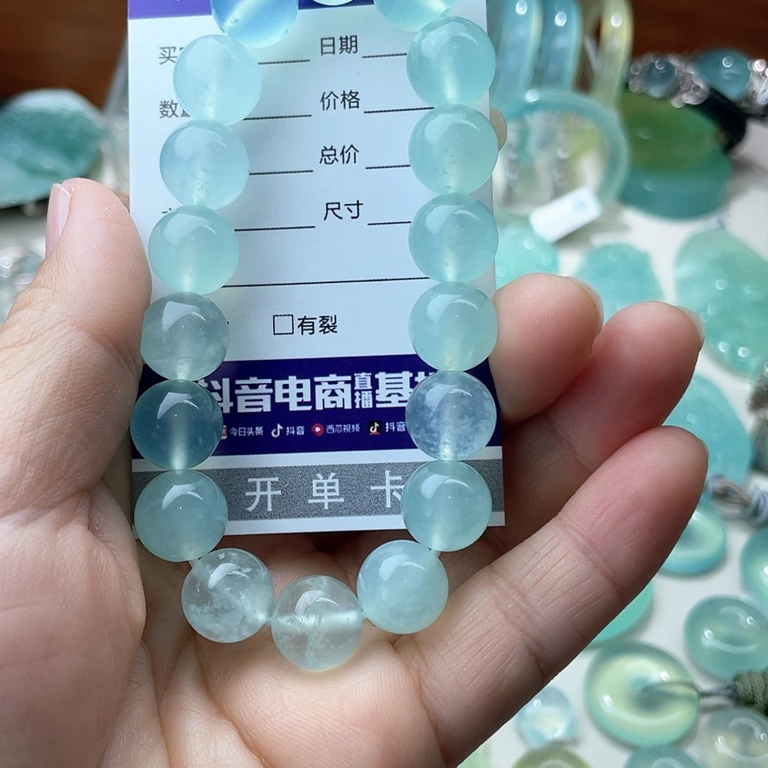 蛇纹石玉手链未镶嵌