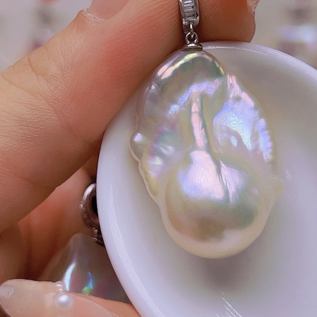 小***虾淡水珍珠未镶嵌颈饰