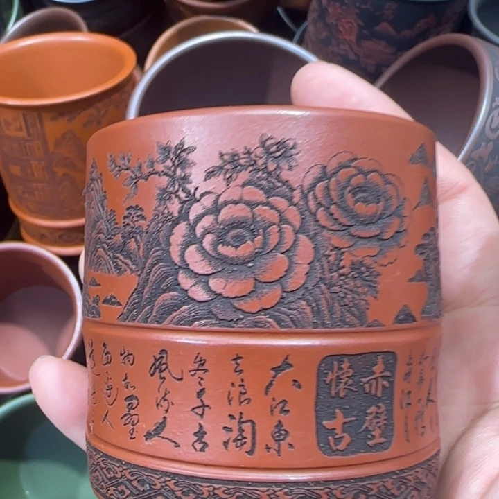 茶杯紫砂全手工制作工艺