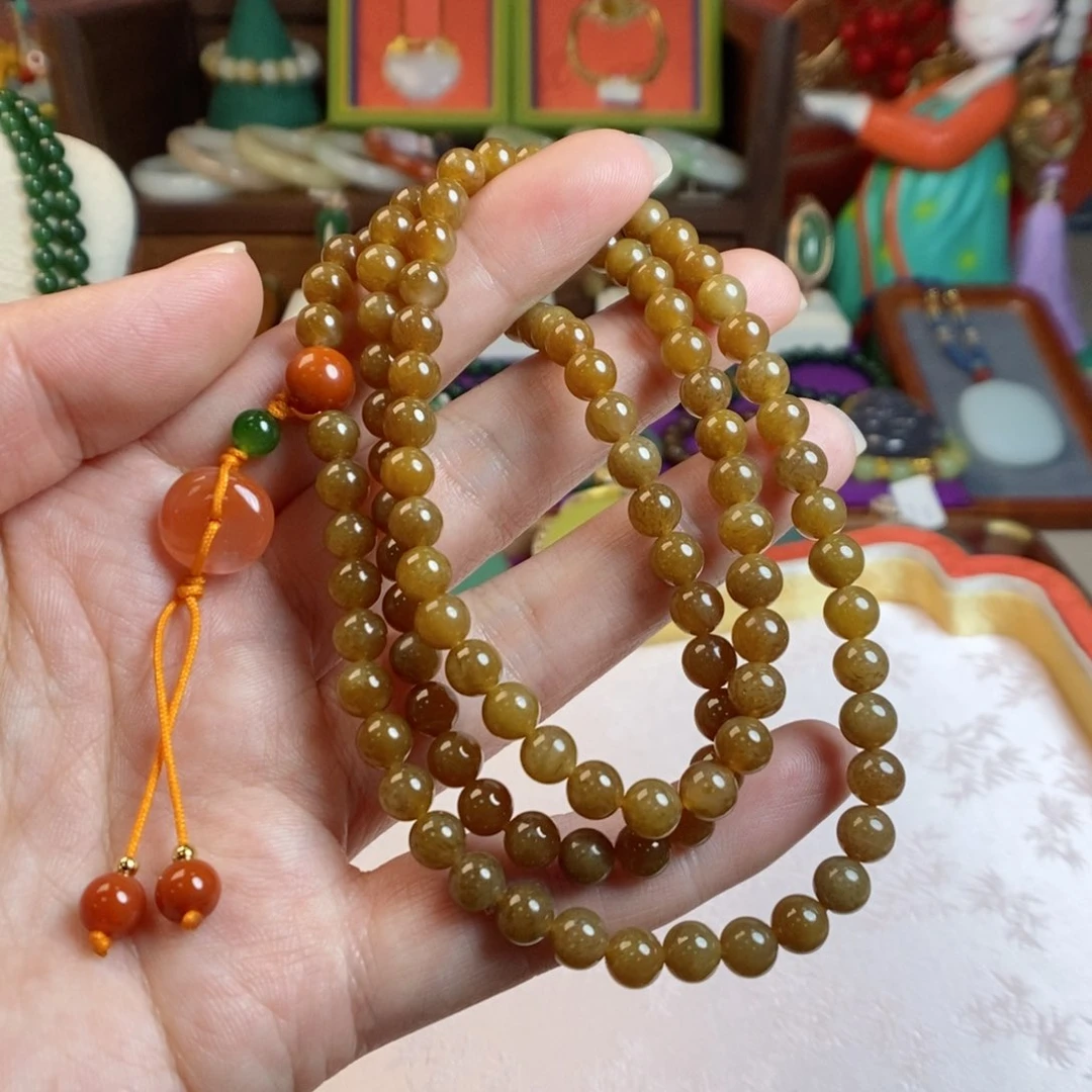 和田玉手链未镶嵌