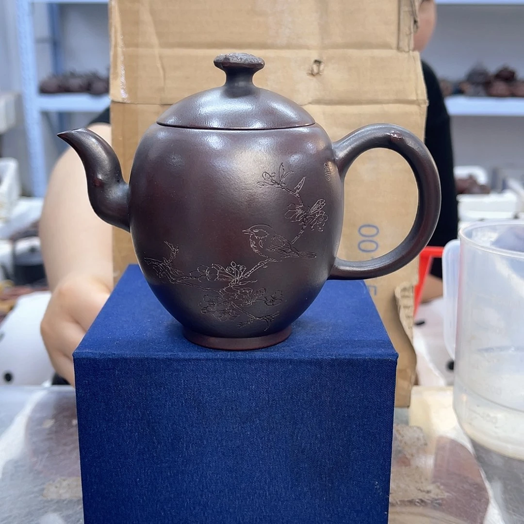 茶壶紫砂宜兴紫砂壶瑕疵