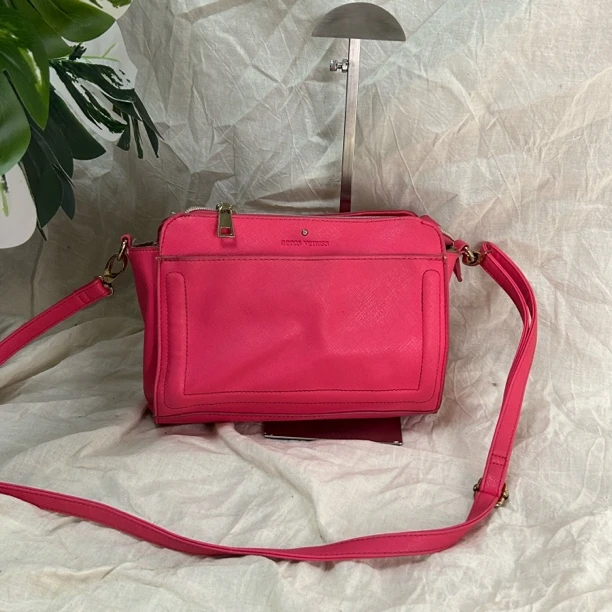 中古包no退no换｜芭比粉千玺小牛皮盒子包