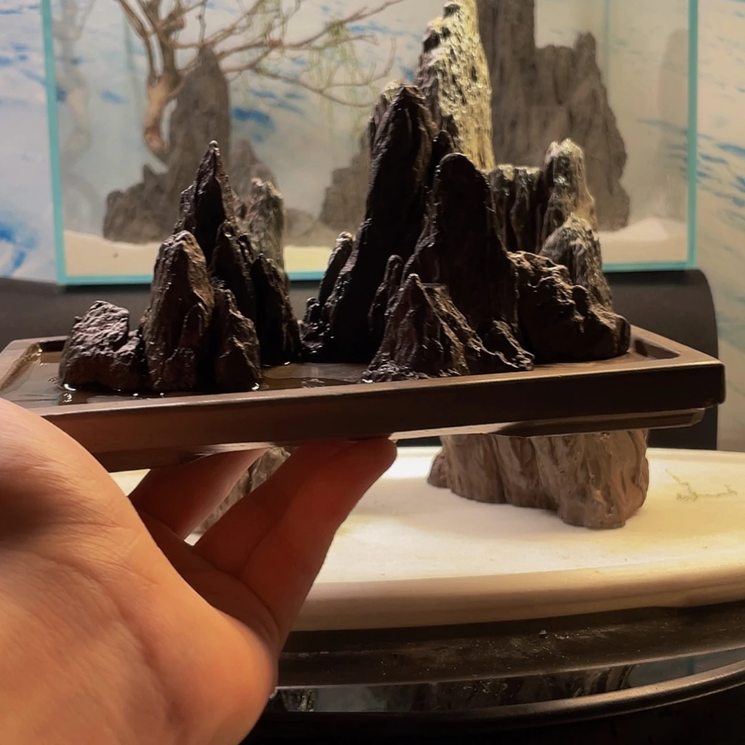 盆景鱼缸造景造景