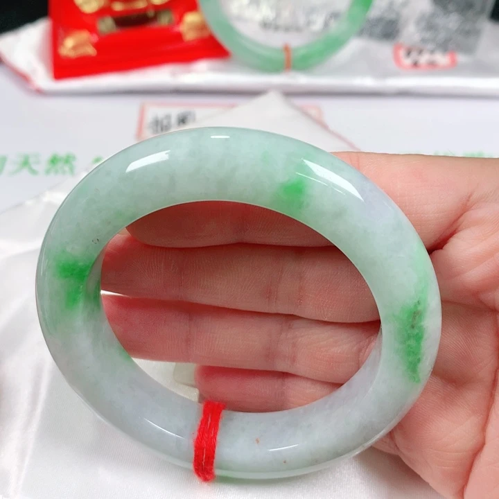 未镶嵌手镯翡翠   编号0167 正圈54+