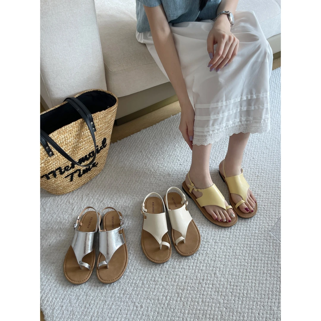 夹趾简约百搭凉鞋KL252507-15A