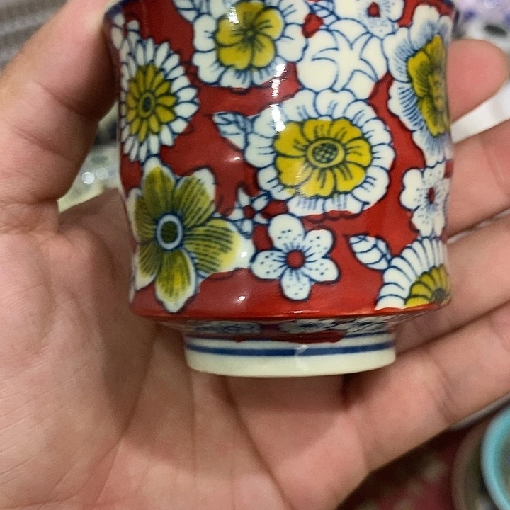 摆件景德镇陶瓷主人杯13455