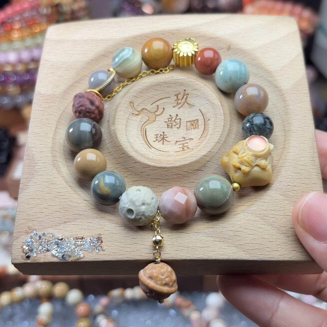 未镶嵌石英质玉珠宝半成品