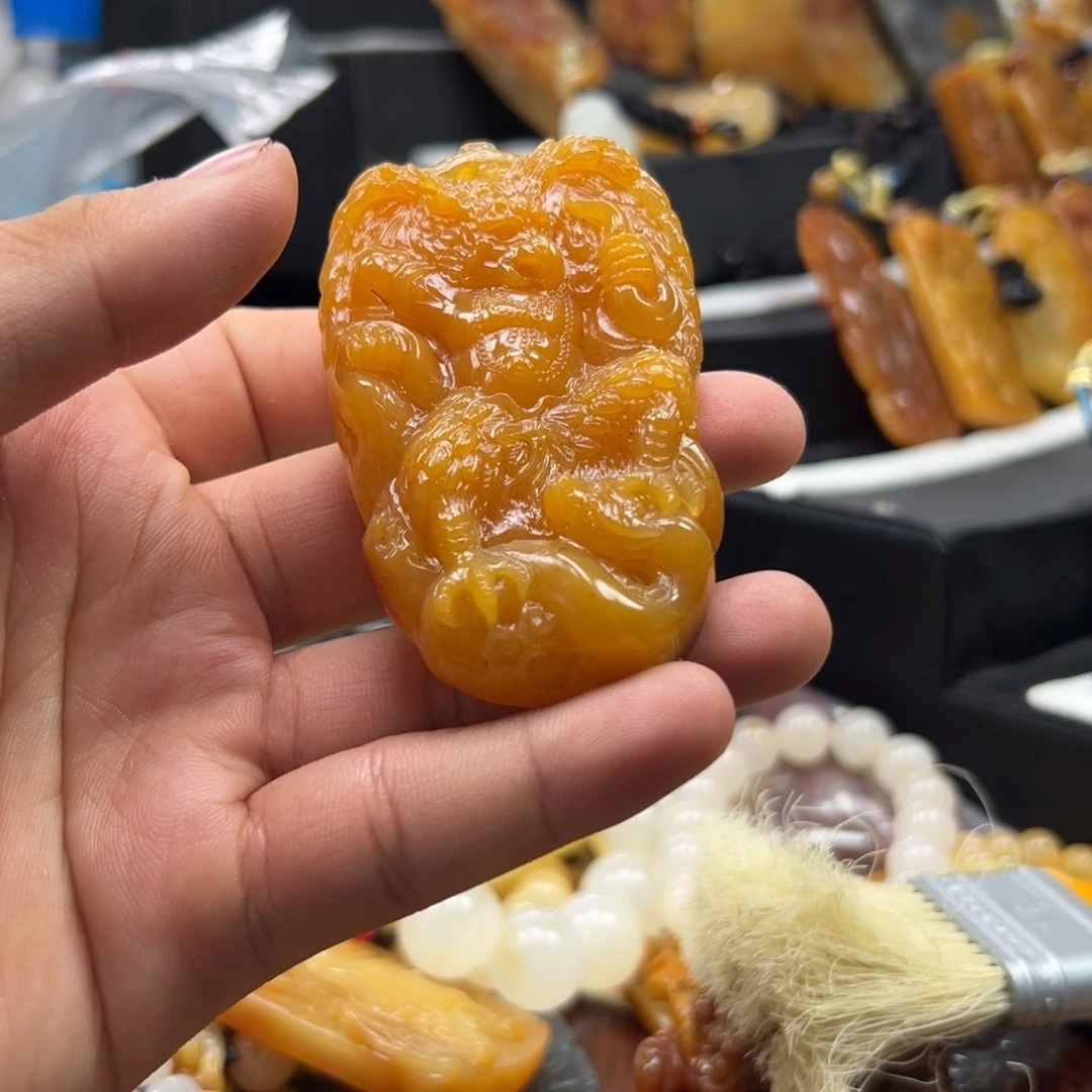 石英质玉（黄龙玉）未镶嵌多选一发货