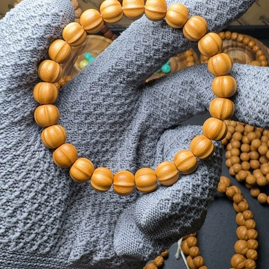 此***白猴头核桃手串鲨鱼9.5mm