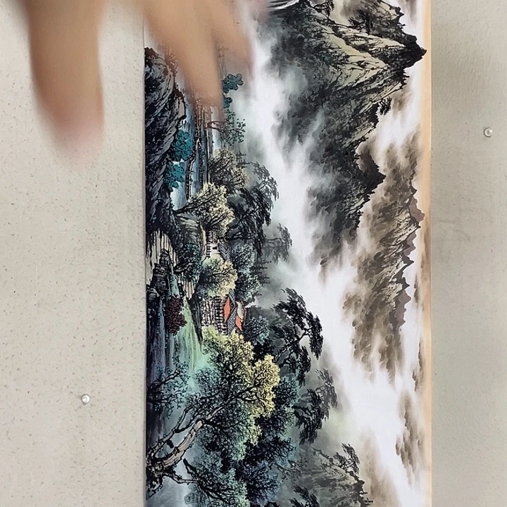 国画国画作品集的故事