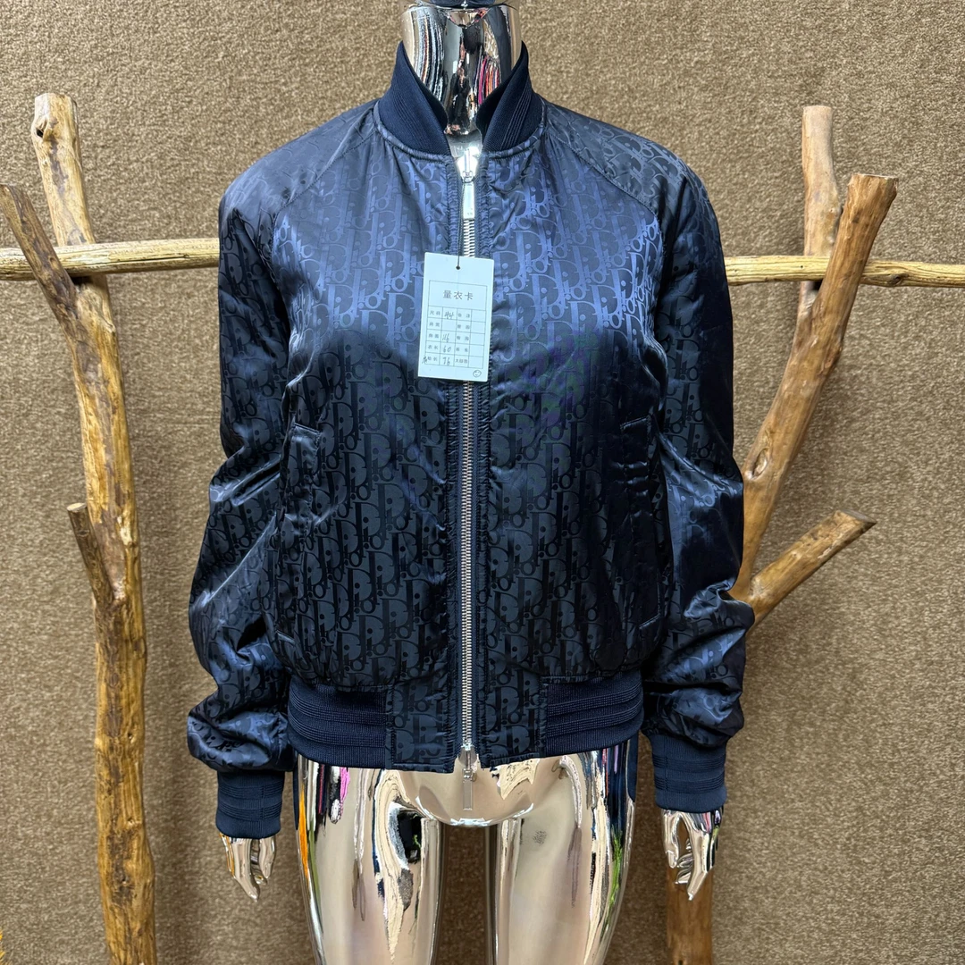 99新 DIOR/迪奥 双面穿满印棉服 44码