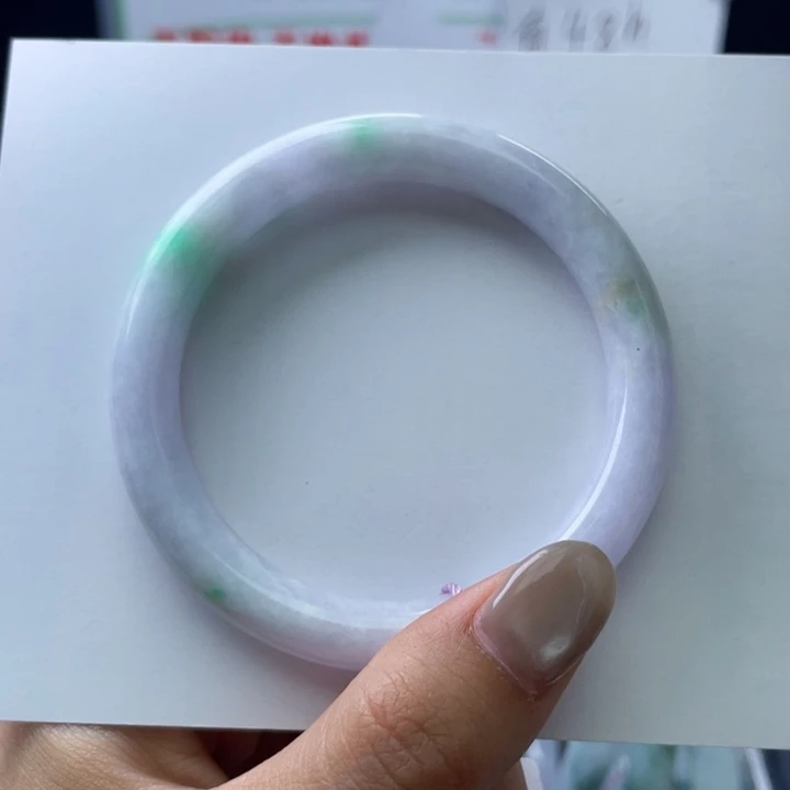 早***王翡翠未镶嵌手镯54