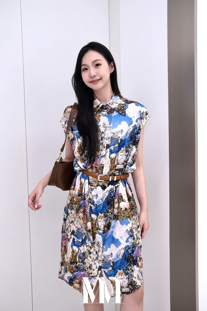 mithworld复古印花衬衣