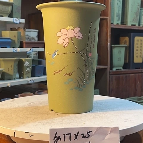 紫砂其他宜兴市丁蜀镇自产自销手工花盆花盆