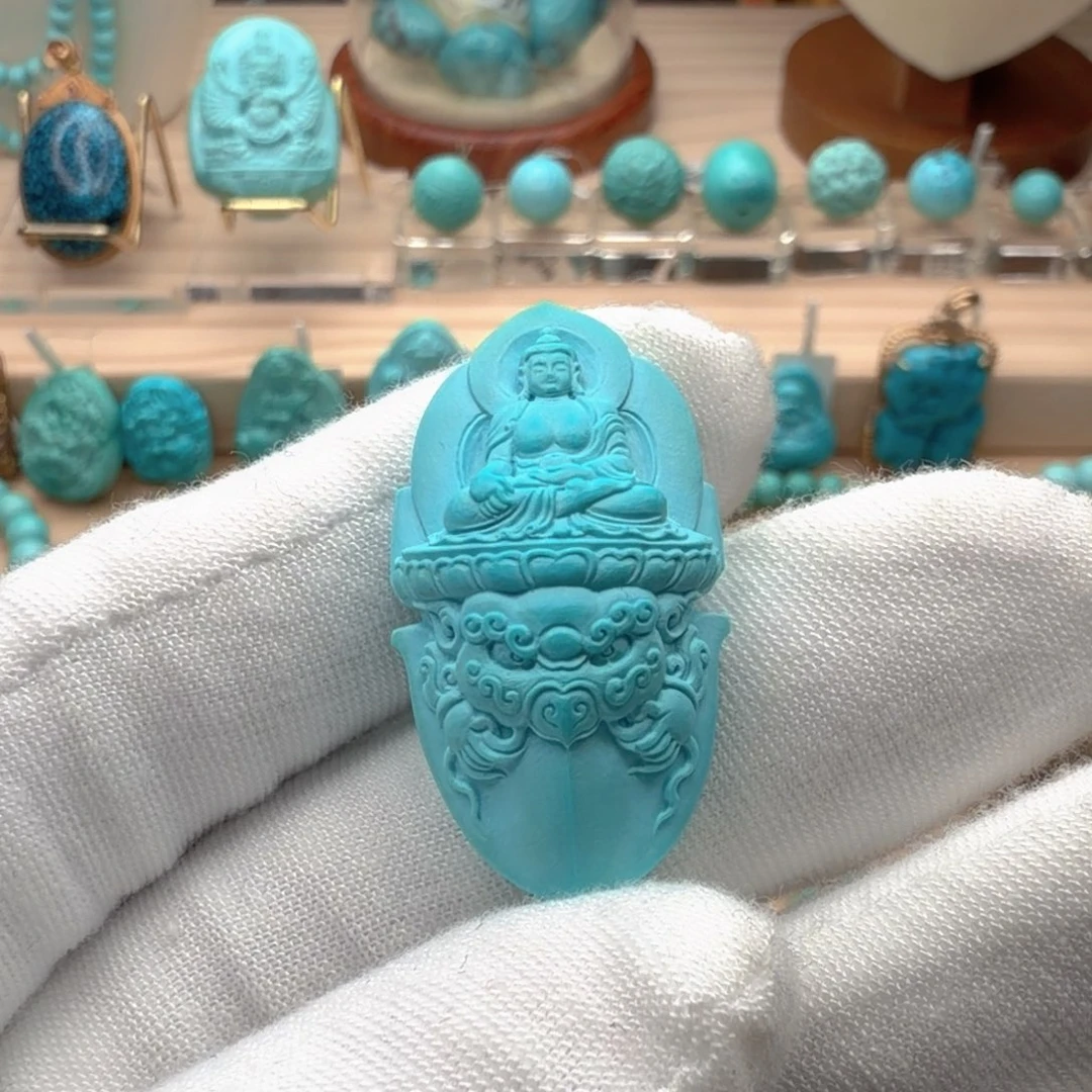 绿松石未镶嵌珠宝奇石