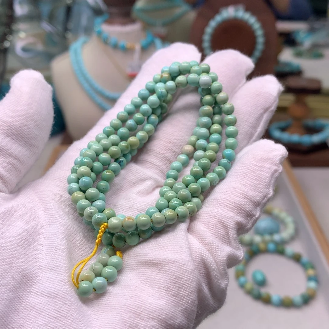 绿松石配饰未镶嵌趙*镜