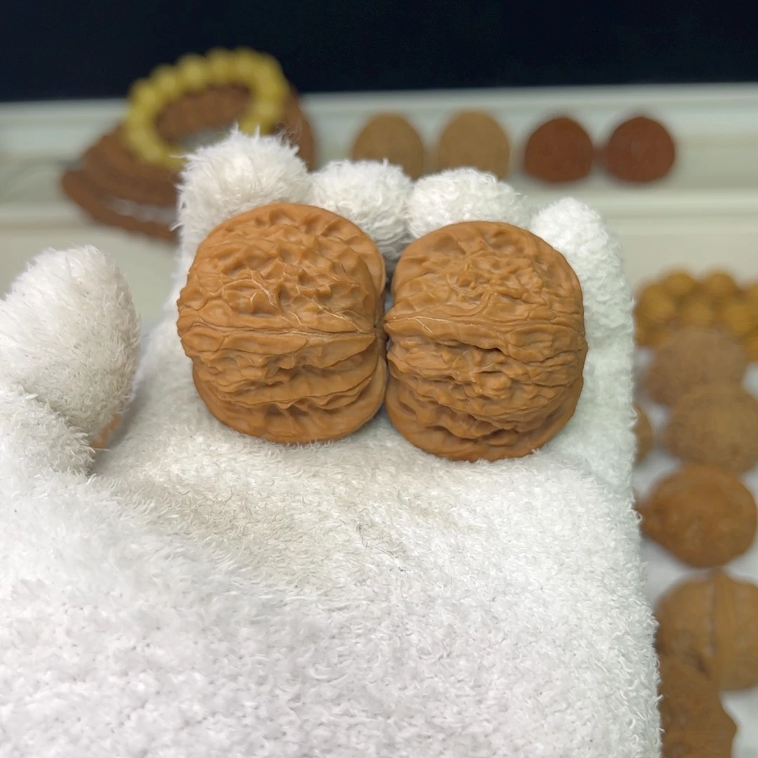 文玩核桃吊坠四**儿全品无修山地磨