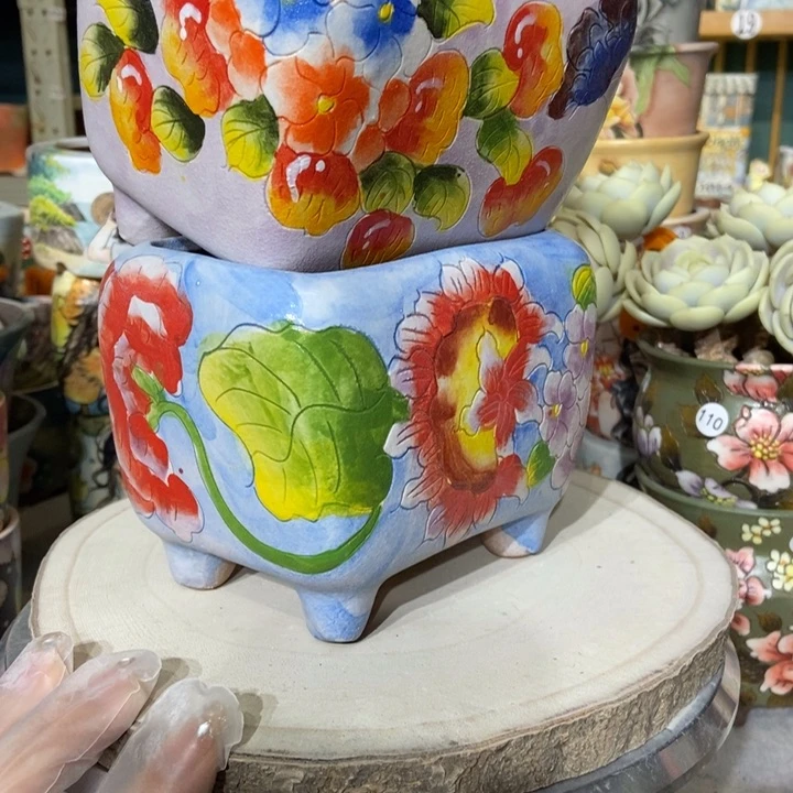 红陶景德镇艺术手绘作品