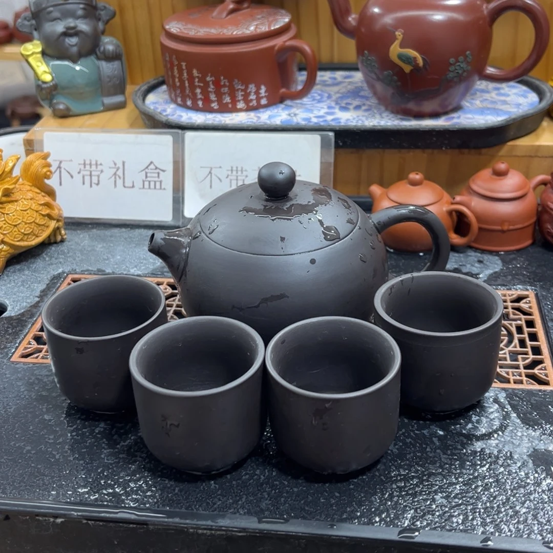 茶杯紫砂紫砂壶一壶4杯
