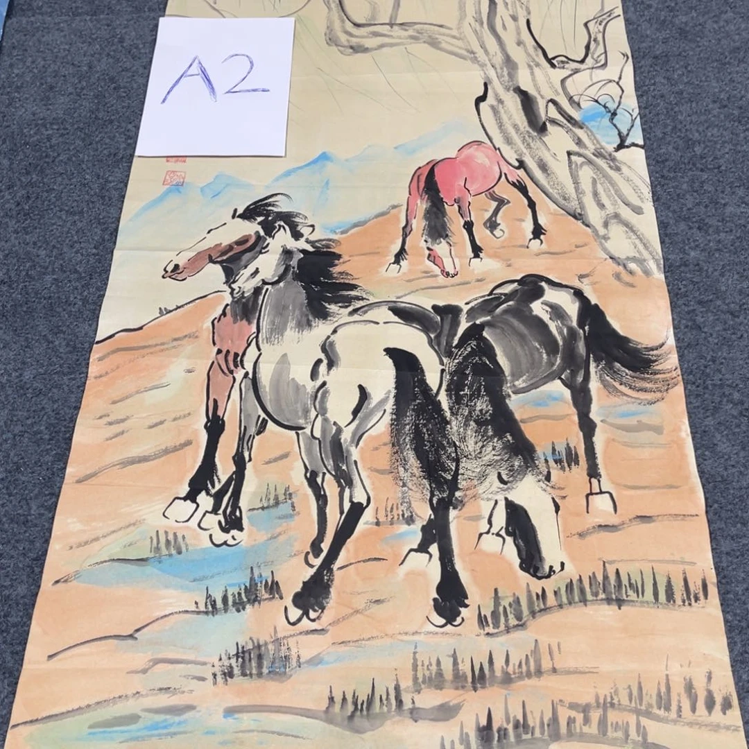 年画画作品在画里画的