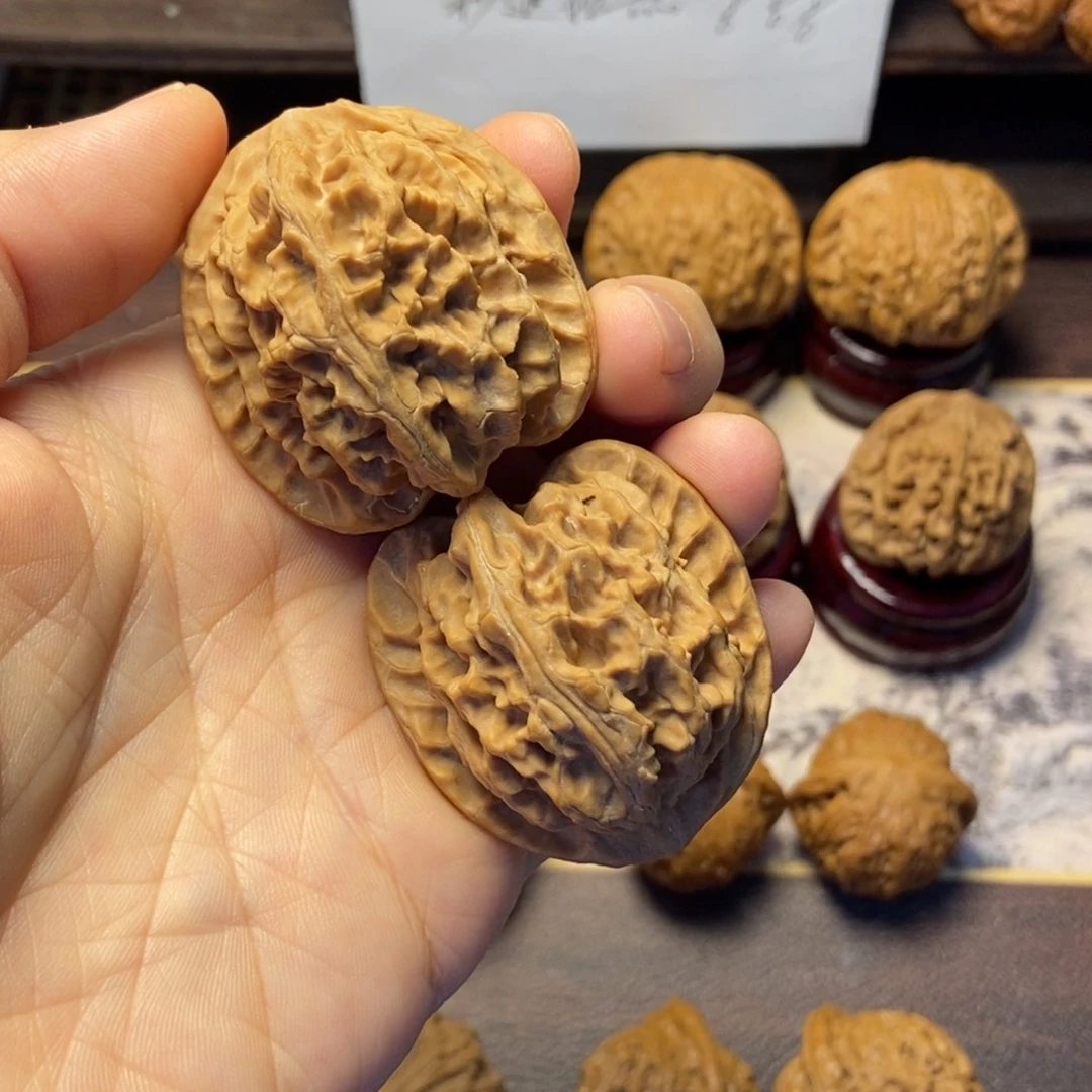 把件文玩核桃全品苹果园尺寸39