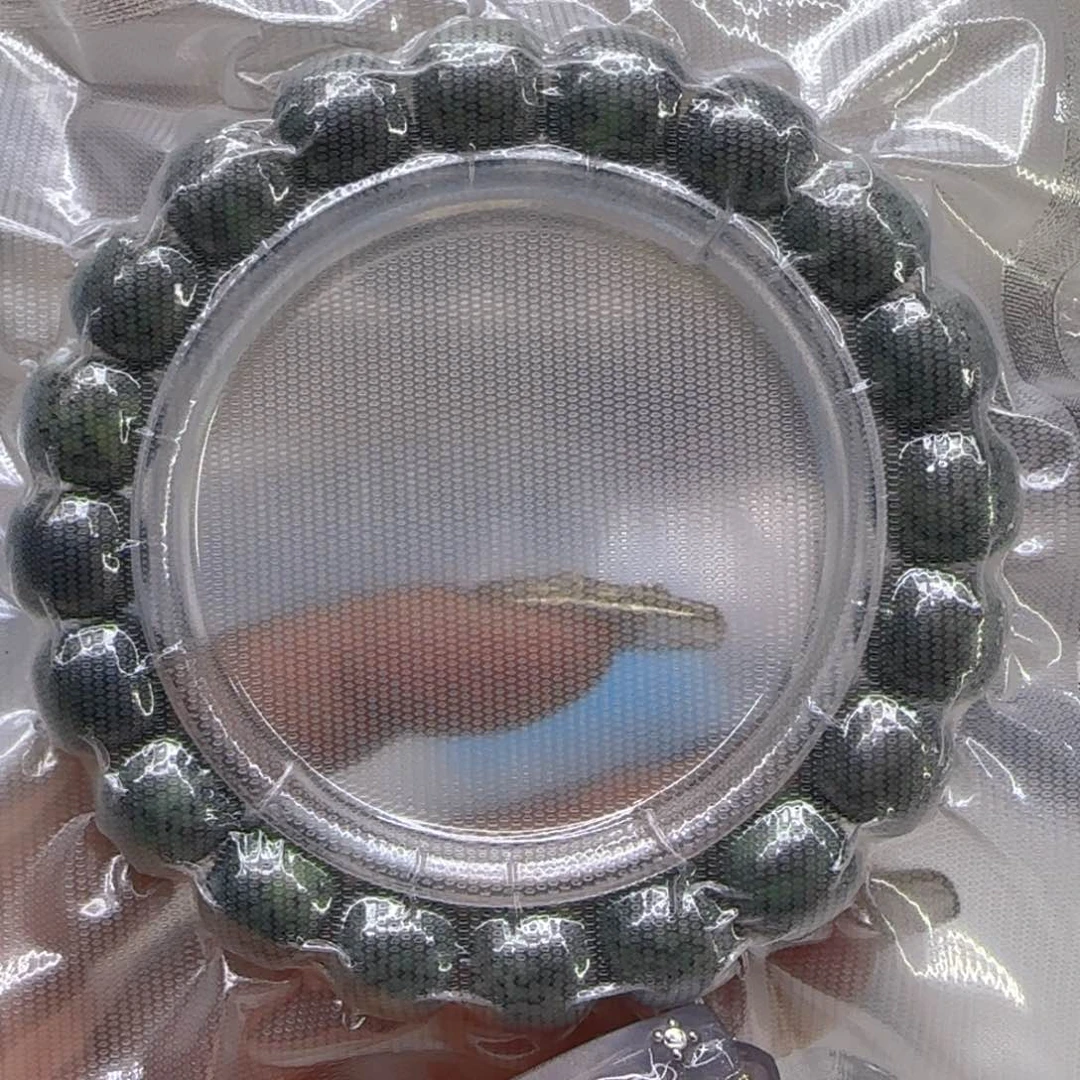 星月菩提手串19高端绿星月菩提1.2桶单圈