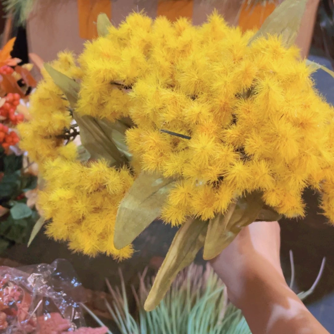 复*猫陶瓷花瓶，仿真绿植。