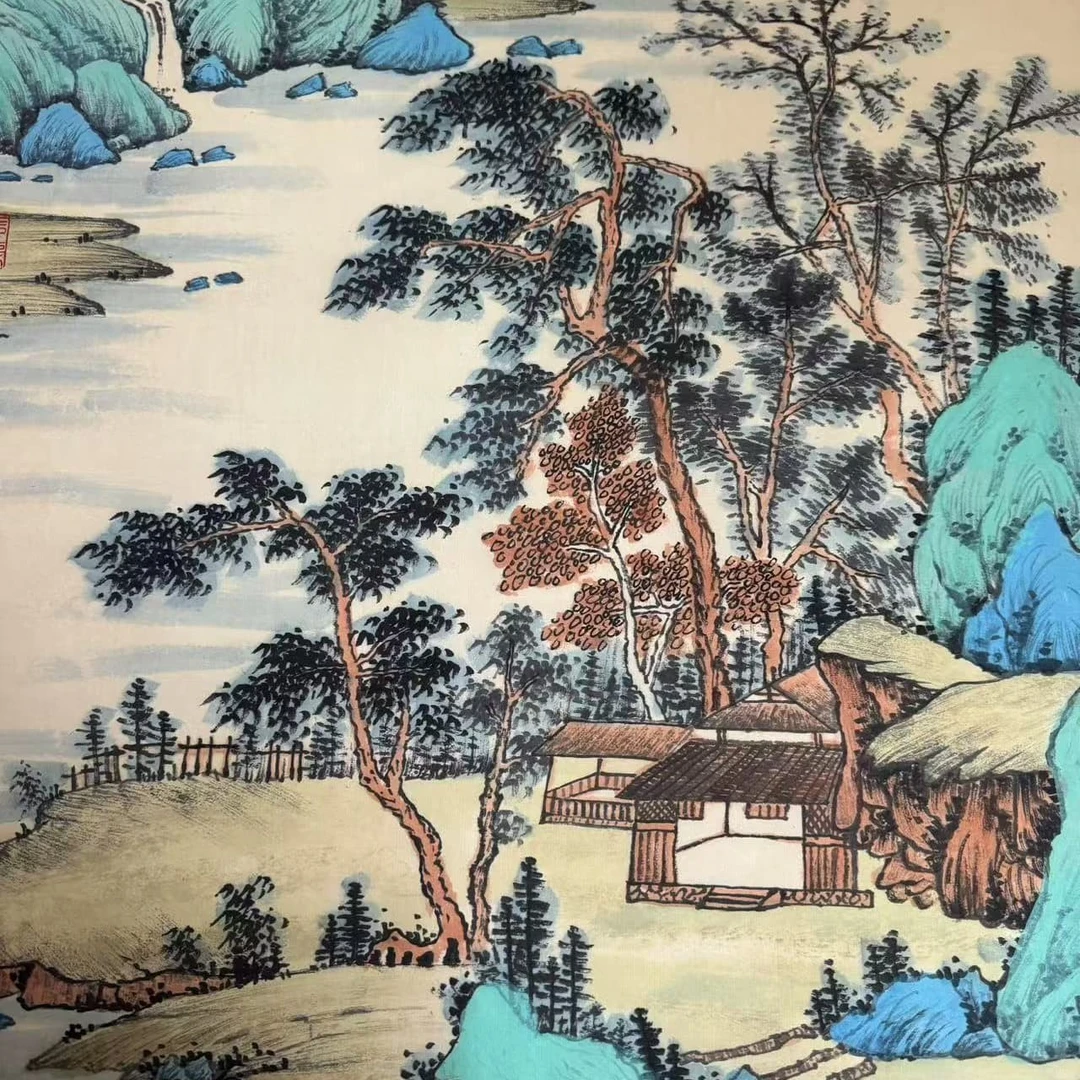 国画山水画书画古典画水墨画精品宣纸通用链接A016