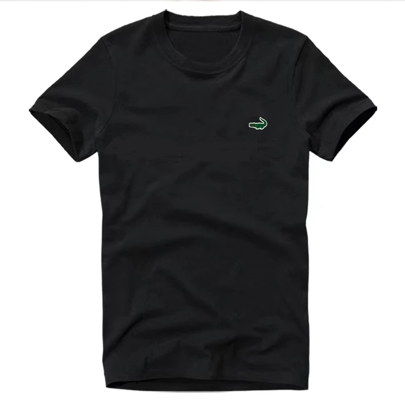 男士圆领短袖t恤外贸纯色透气青春