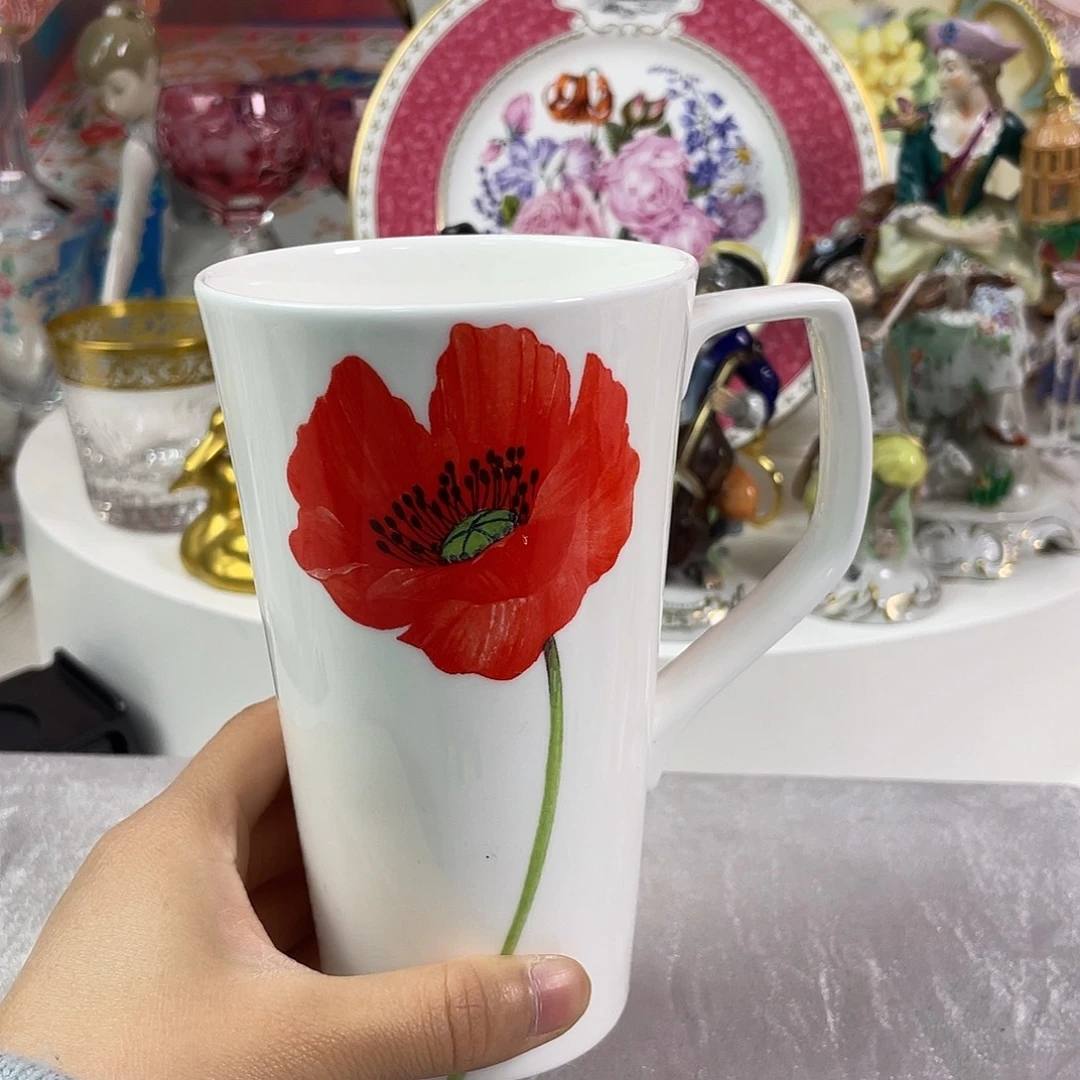 瓷片瓷器欧瓷咖啡杯水晶杯